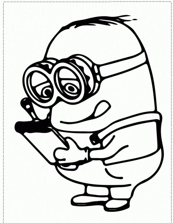 Kids-n-fun.com | Coloring page Minions minions 19